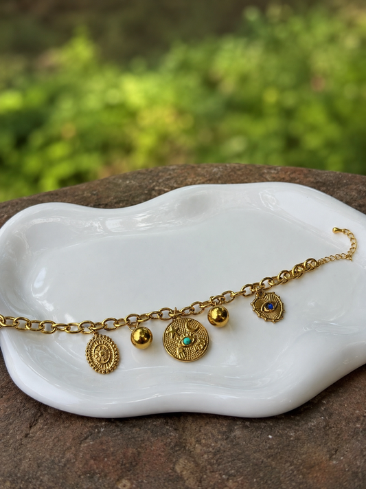 Evil Eye Turquoise Bracelet