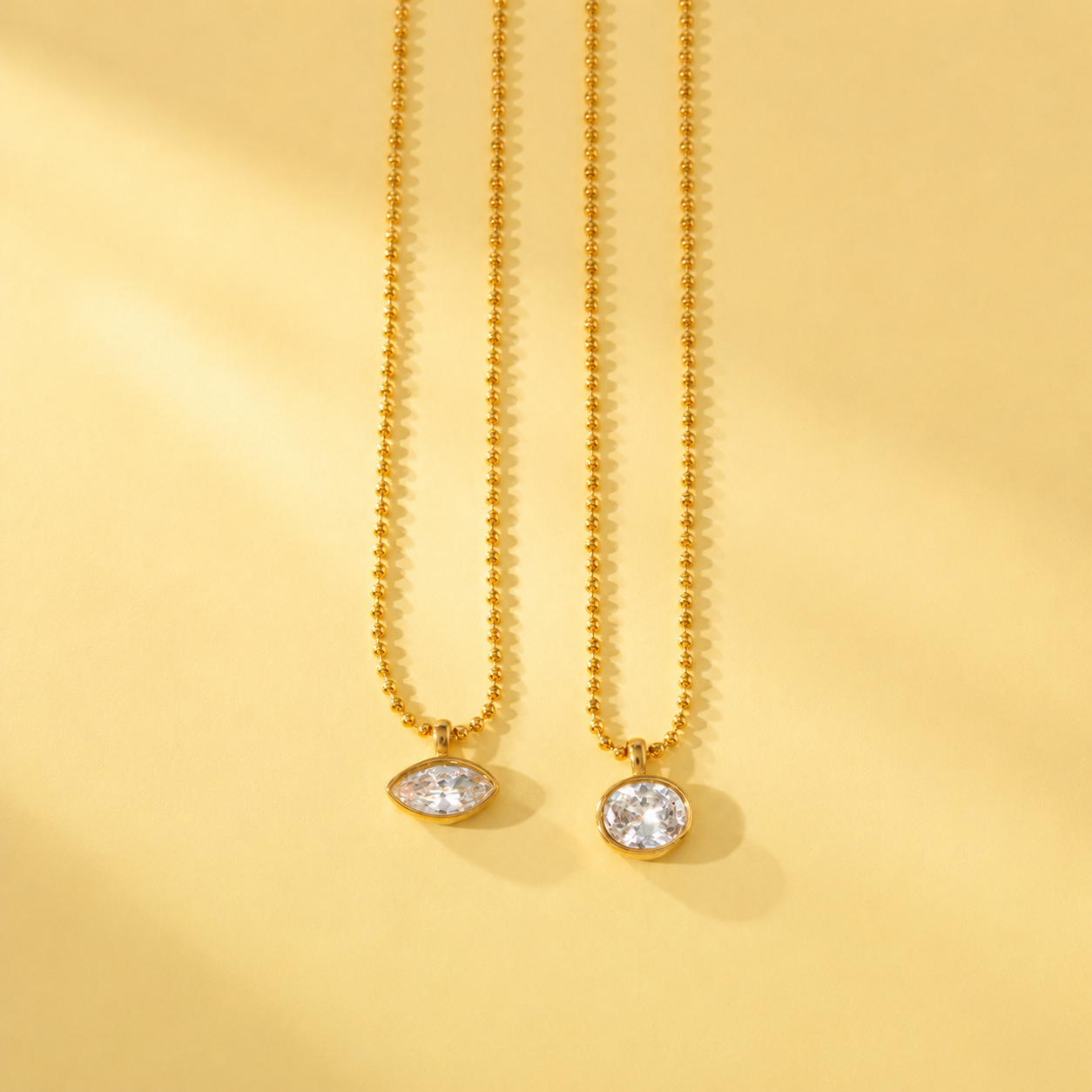 Bezel Necklace