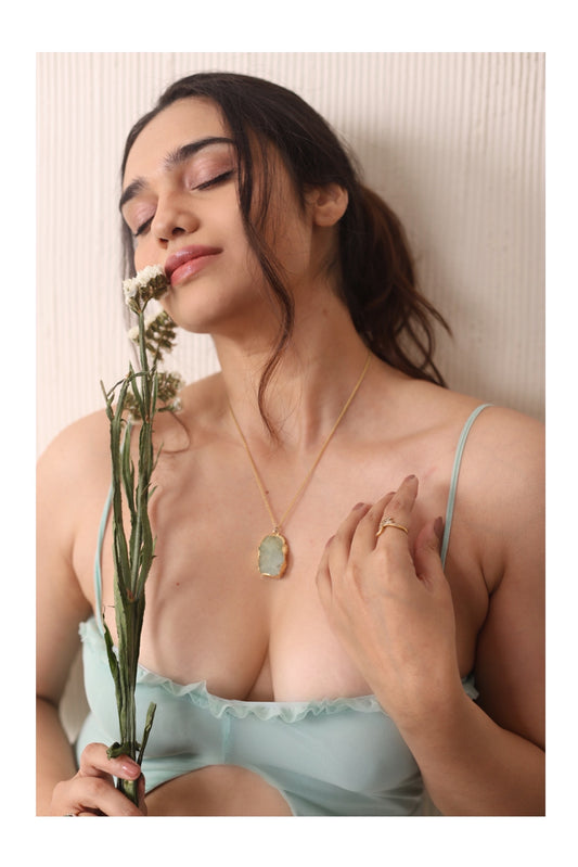 Amazonite Pendant Necklace