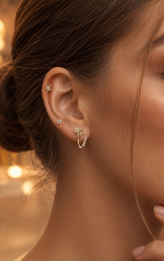 Cosmos Piercings ( Pair )