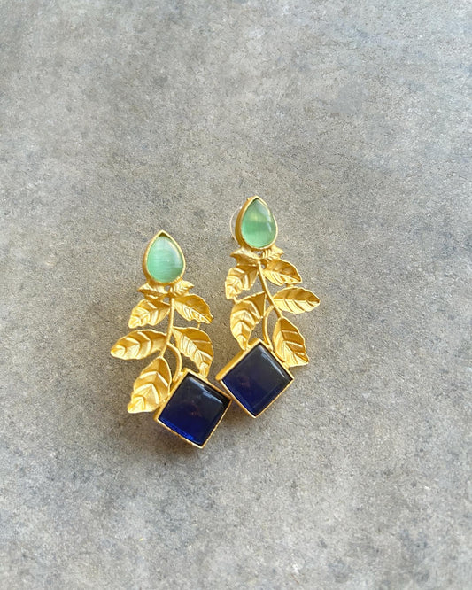 Blue Enigma Earrings