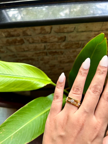Gazelle Zircon Ring