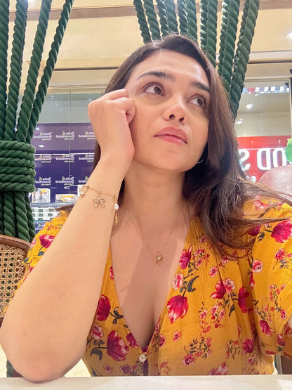 Bow Pearl Tisca Bracelet