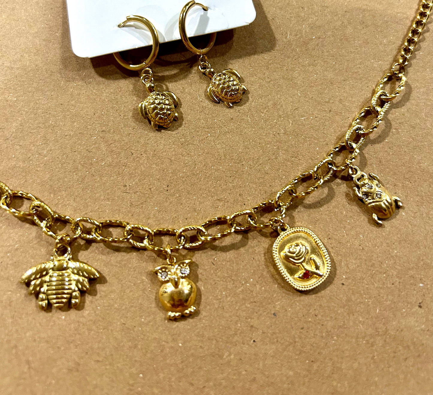 Wild Rose Charms Bracelet