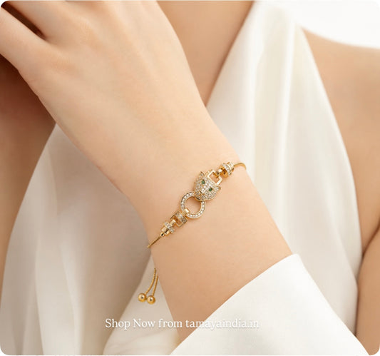 Chrome Zircon Bracelet