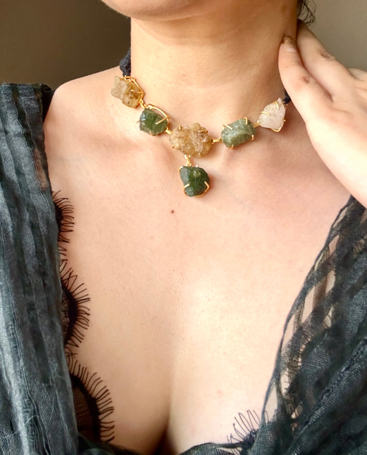 Earth Choker Necklace